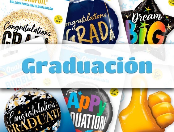 Globos Graduación por Mayoreo